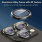 3PCS Camera Lens Protector For iPhone 16 15 14 Pro Max Plus Metal Protector Glass For iPhone 15 14 PM 13 Promax Mini Camera Lens