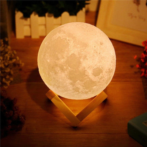 LED Night Light 3D Moon Lamp